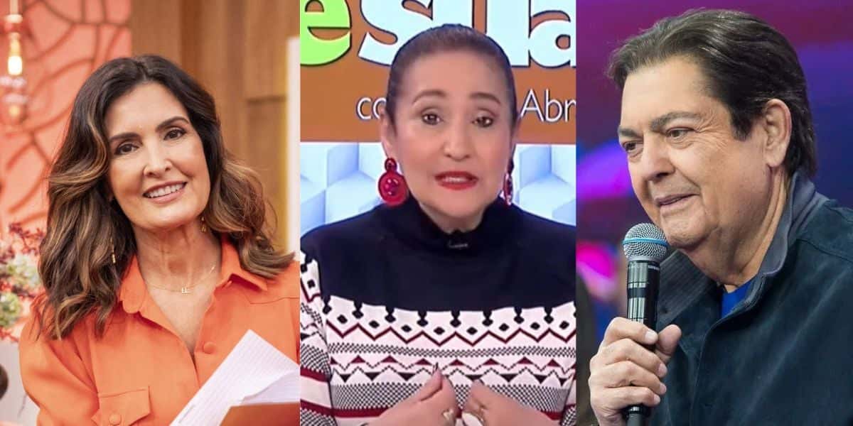 Sônia Abrão acusa Fátima Bernardes de copiar Faustão