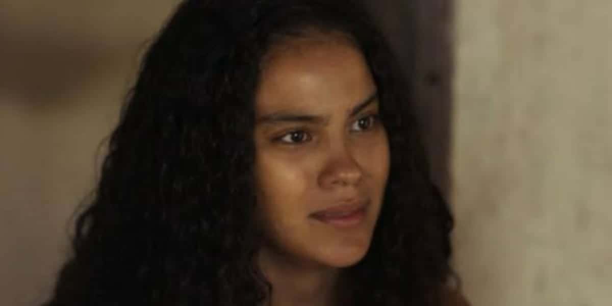 Muda (Bella Campos) em Pantanal (Foto: Reprodução / Globo)