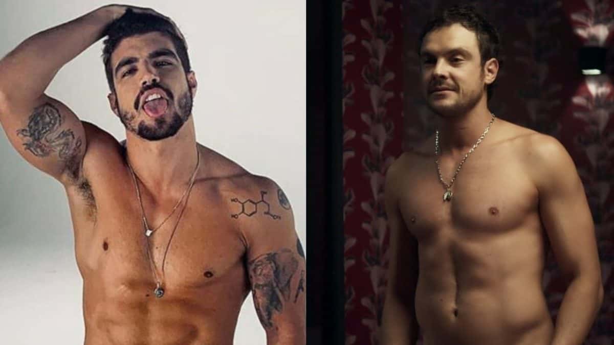 Caio Castro e Sérgio Guizé tem fama de bafo de onça (Foto: Reprodução/Montagem)