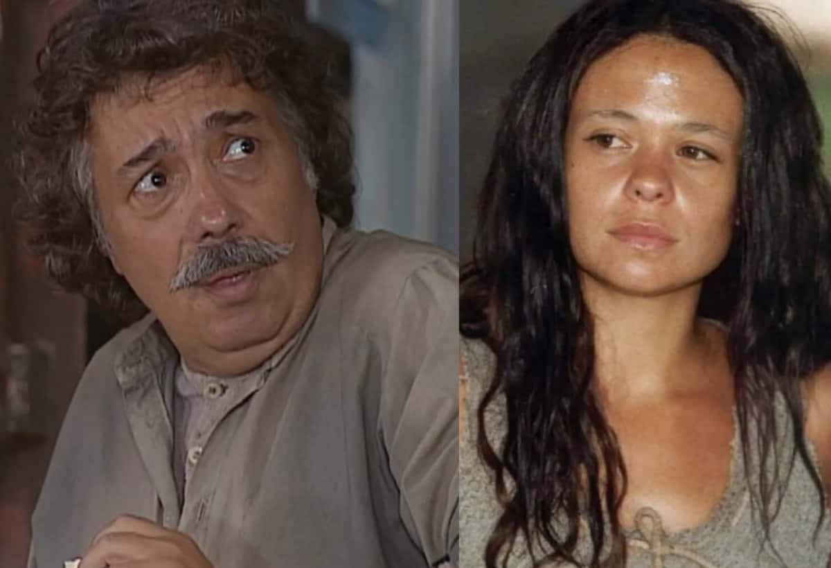 Lindinha (Vanessa Gerbelli) sempre foi apaixonada por Petruchio em "O Cravo e a Rosa" e Calixto (Pedro Paulo Rangel) descobrirá (Foto: Reprodução / Globo)
