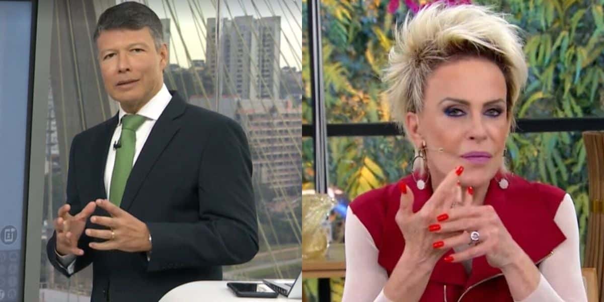 César Menezes e Ana Maria (Montagem: TV Foco)