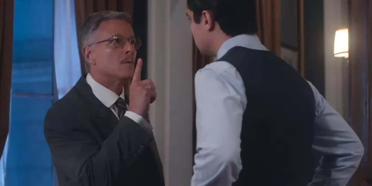 Eugênio ficará furioso com Joaquim na novela Além da Ilusão (Foto: Reprodução/Globo)