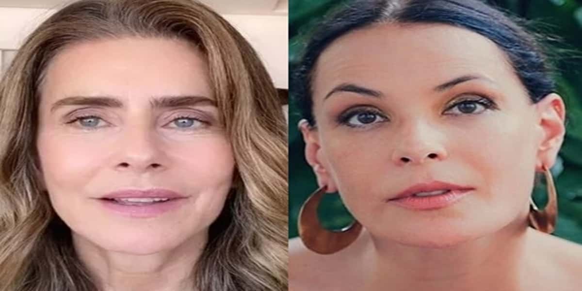 Maitê Proença e Carolina Ferraz (Foto: Montagem)