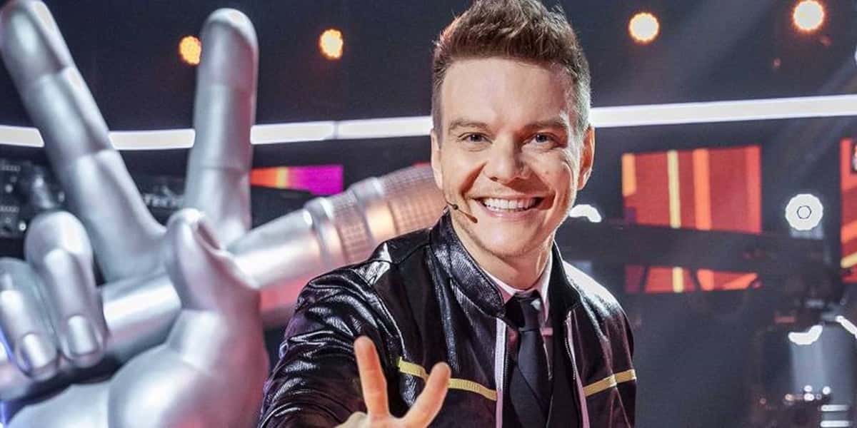 O cantor Michel Teló desfalcou o "The Voice" (Foto: Divulgação / TV Globo)