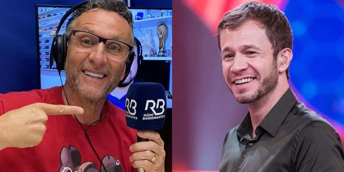 Neto criticou posição de Tiago Leifert (Foto: Reprodução)