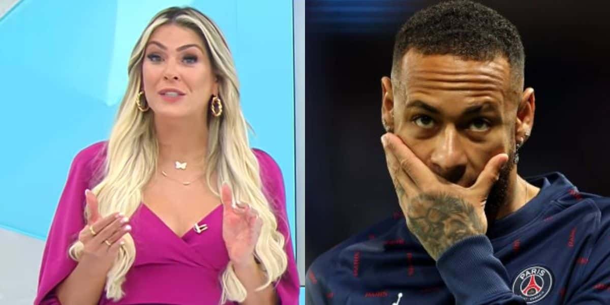 Renata Fan e Neymar (Montagem: TV Foco)