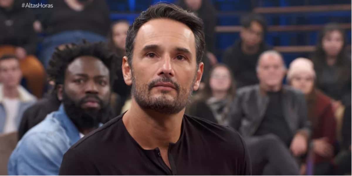 Rodrigo Santoro no Altas Horas (Foto: Reprodução)