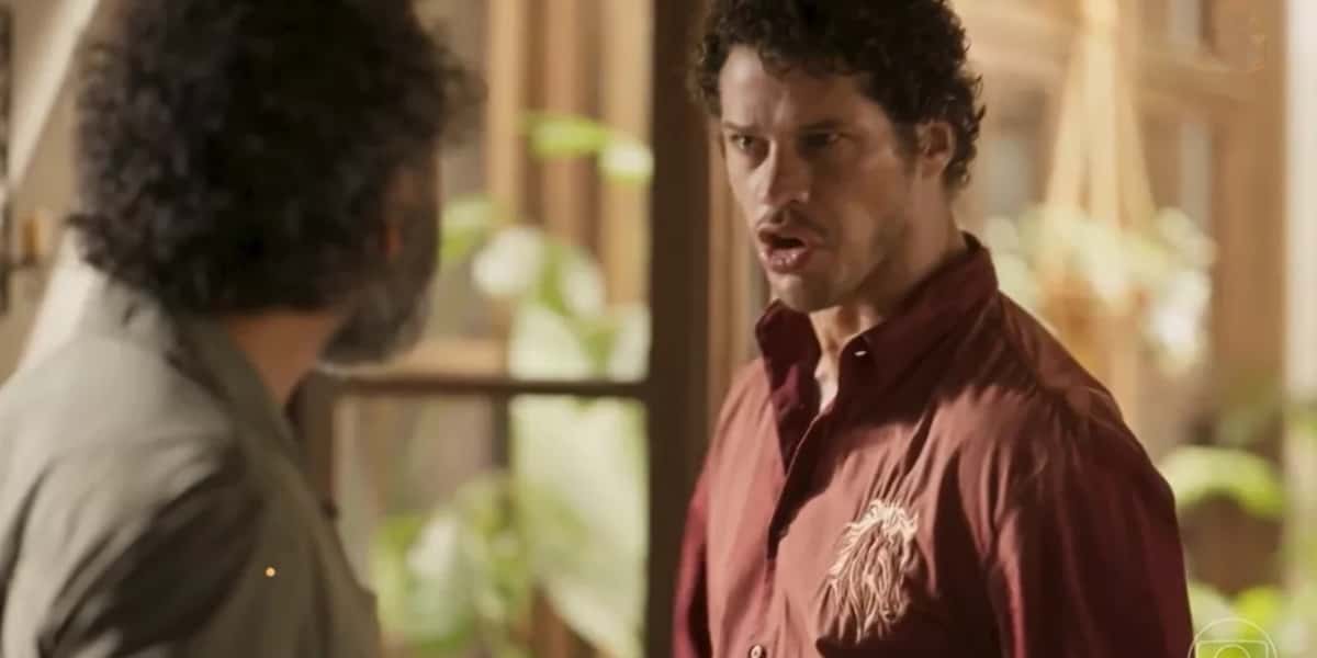 Tadeu em cena da novela Pantanal (Foto: Reprodução/Globo)