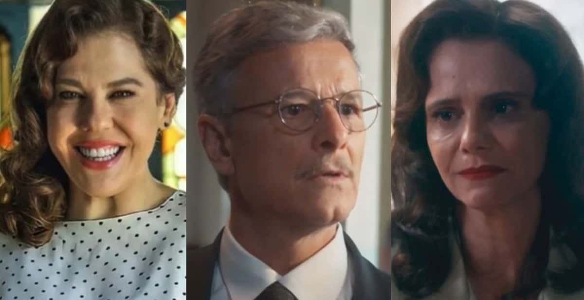 Eugênio se casa com Úrsula em Além da Ilusão, novela das seis da Globo (Foto: Reprodução / Globo)