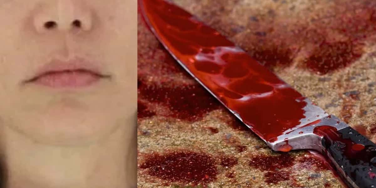 Atriz matou a própria mãe a facadas (Imagem: Montagem/TV Foco)