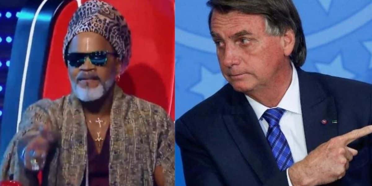 Carlinhos Brown interrompe show após gritos de ‘Fora Bolsonaro’ do público (Foto: Reprodução)