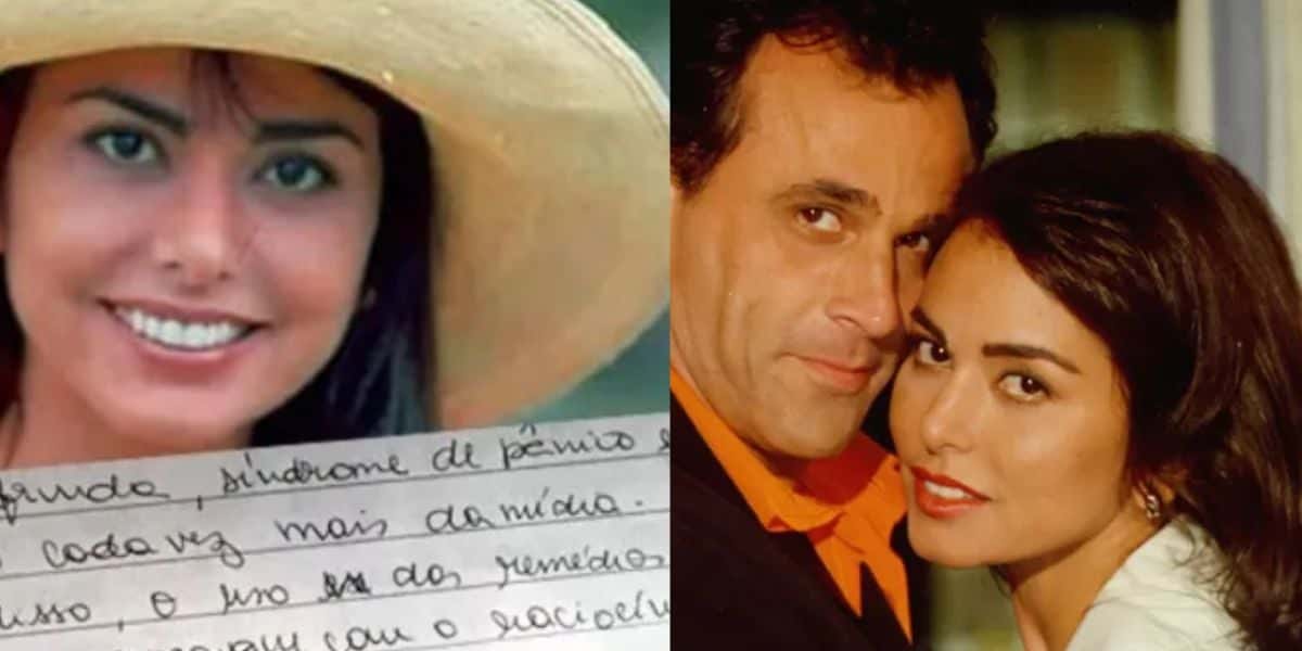 13 anos após tirar a própria vida, carta de despedida de Leila Lopes intriga o Brasil com recado: "Não chorem" (Foto: Reprodução)