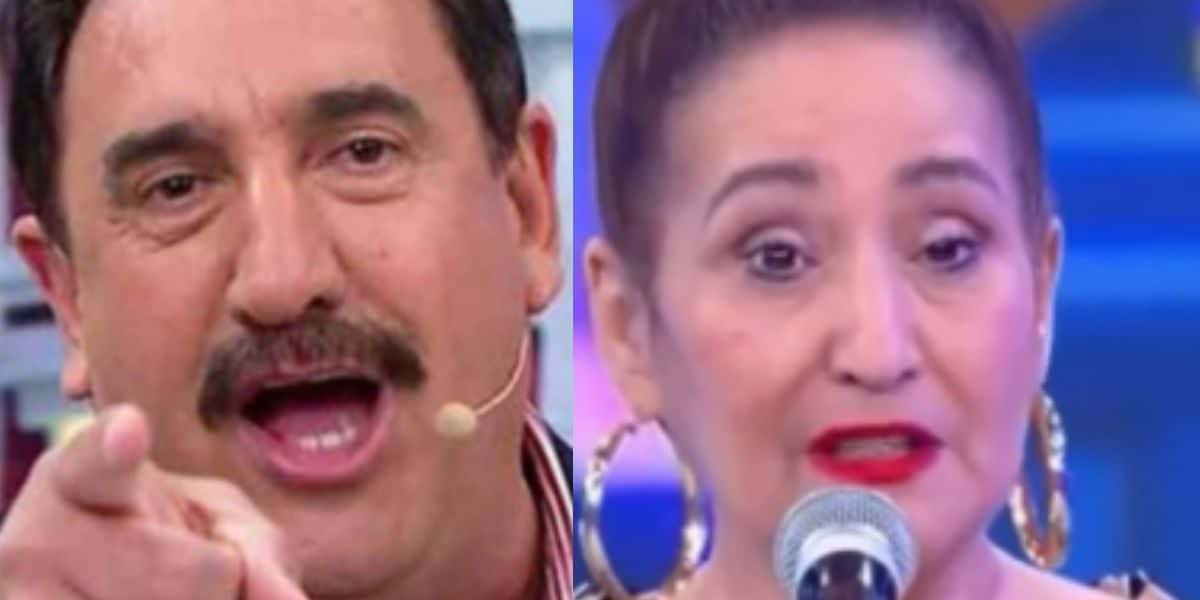Ratinho perde as estribeiras com Sonia Abrão no SBT e dispara sobre colunista: "Fofoqueiro do capeta" (Foto: Reprodução)