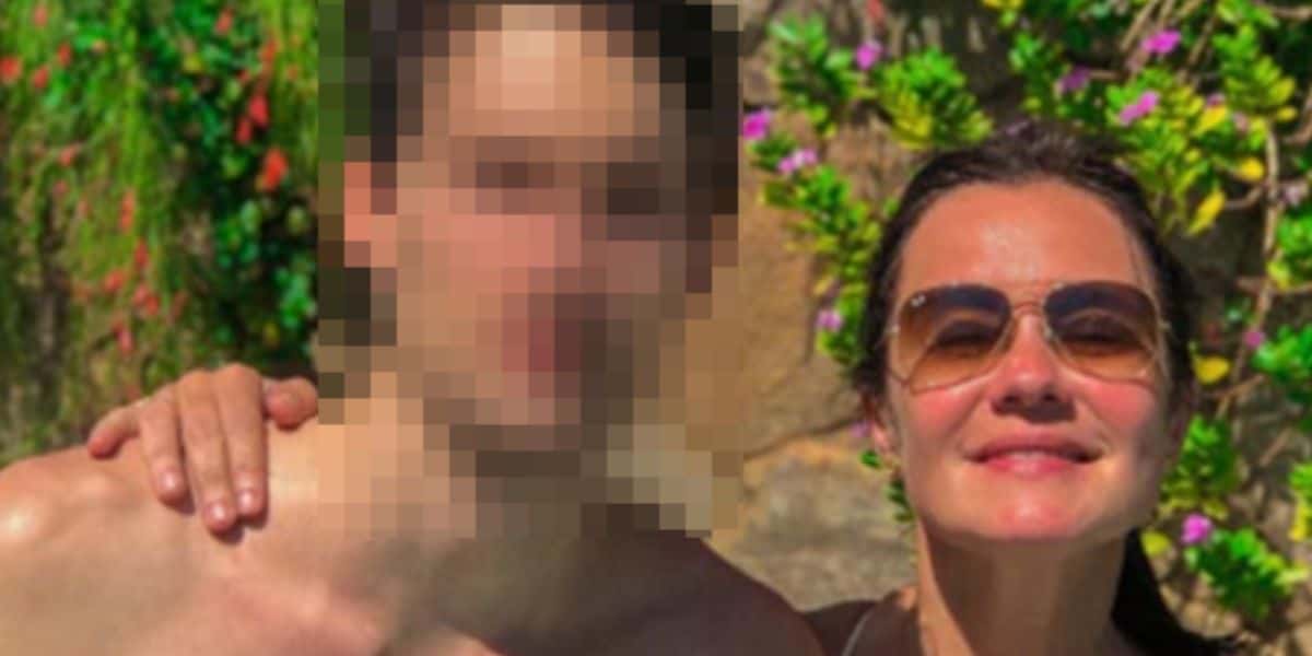 Adriana Esteves é mãe de um lindo homem (Foto: Reprodução)