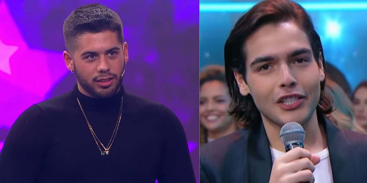 Zé Felipe e João Guilherme Silva (Reprodução: Montagem TV Foco)