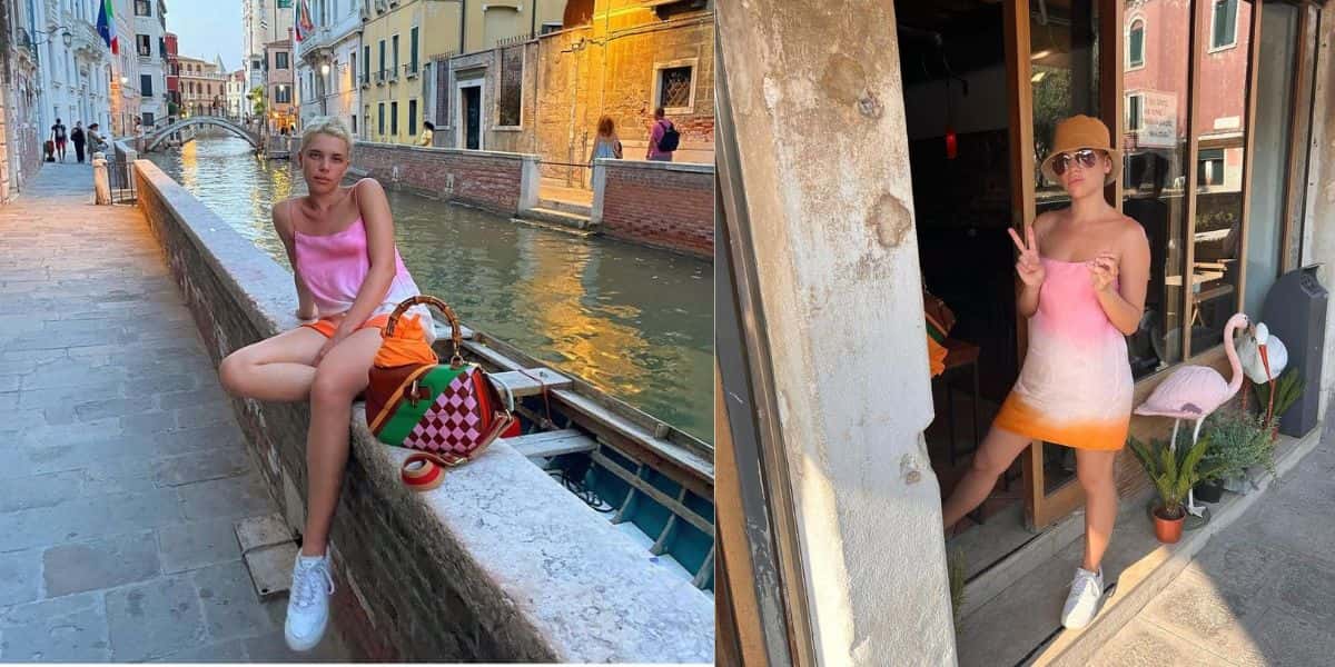 Bruna Linzmeyer aproveitando férias em Veneza (Foto: Instagram)