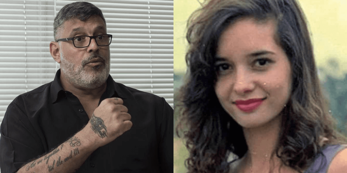 Alexandre Frota e Daniella Perez (Foto: Reprodução)