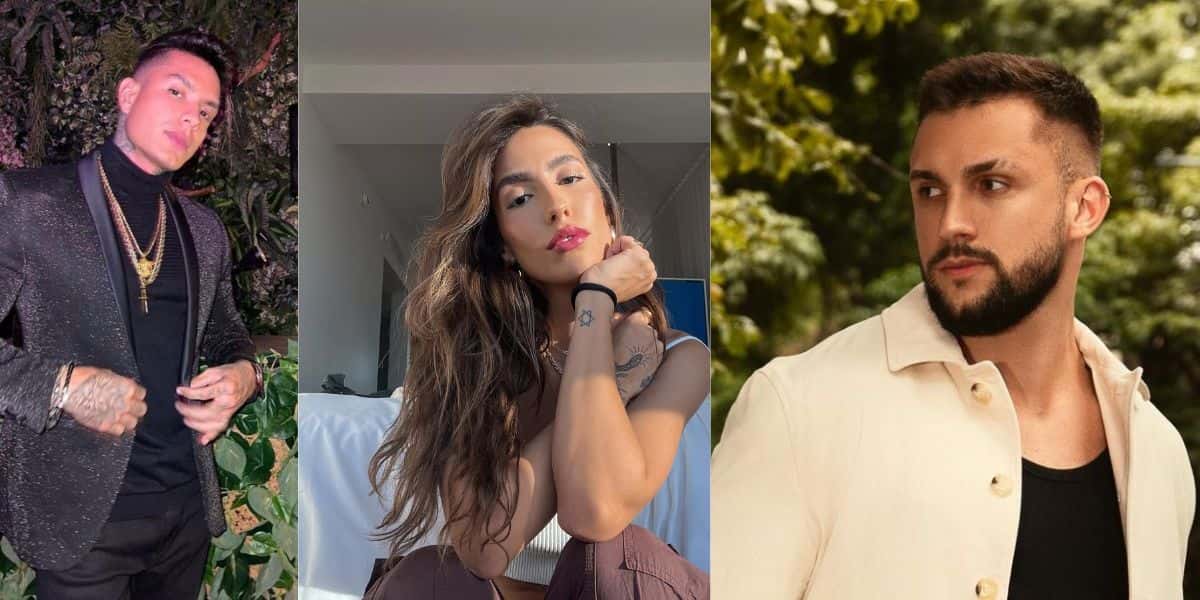 Victor Igor, Gabi Brandt e Arthur Picoli (Reprodução: Montagem TV Foco)