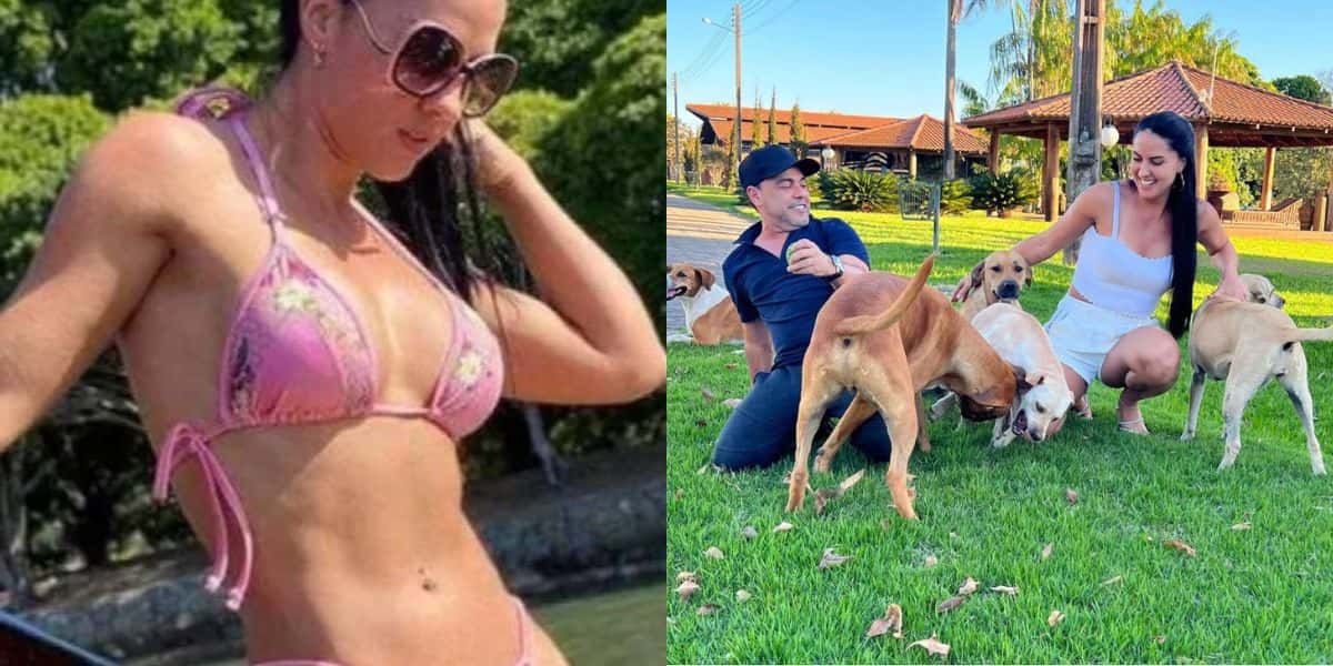 Graciele Lacerda exibe corpão nas redes sociais