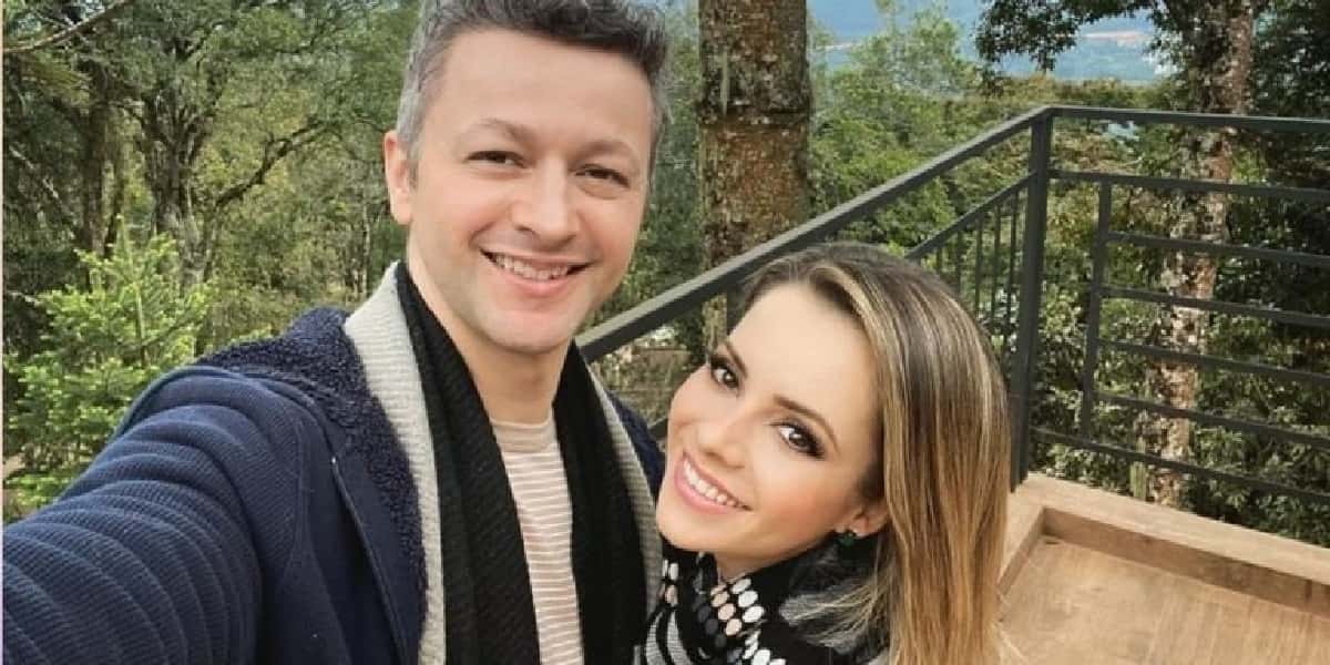 Sandy ao lado de Lucas Lima (Foto: Divulgação)