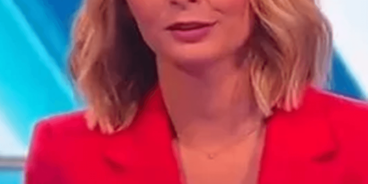 Apresentadora desmaiou ao vivo (Foto: reprodução)