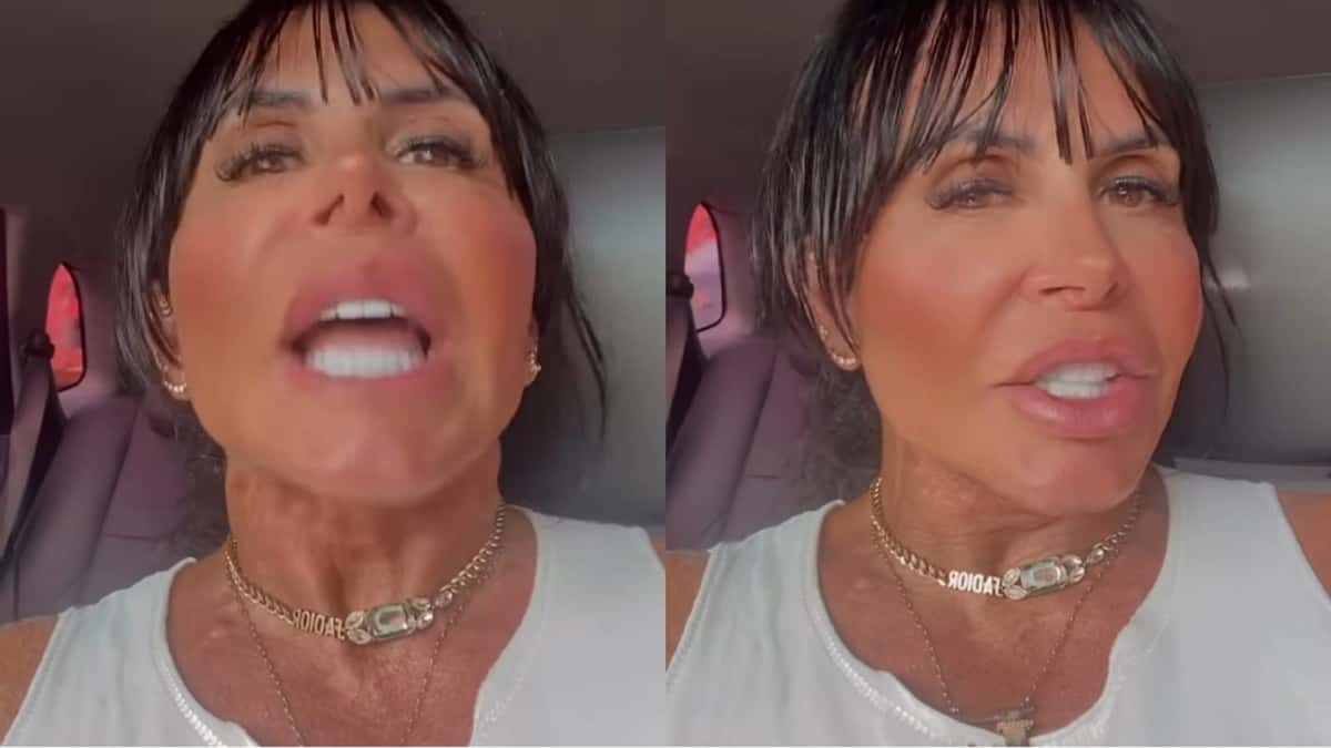 Gretchen se irrita após criticas a corpo peludo e detona seguidora: "Infeliz e recalcada"(Reprodução/ Instagram)