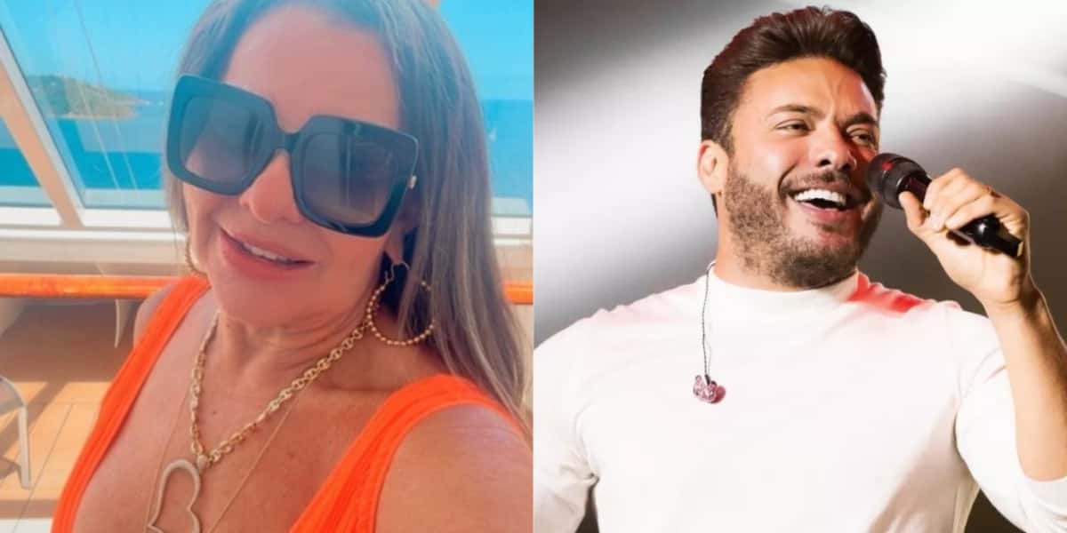 Wesley Safadão e a mãe, Dona Bill - Foto: Reprodução