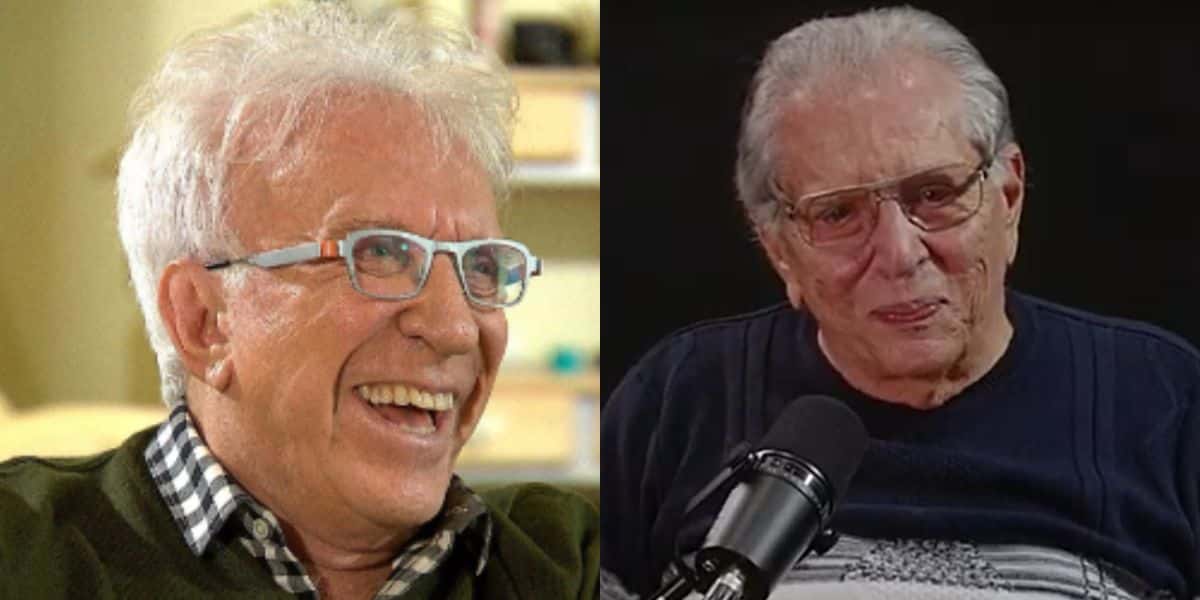 Moacyr Franco e Carlos Alberto (Montagem: TV Foco)