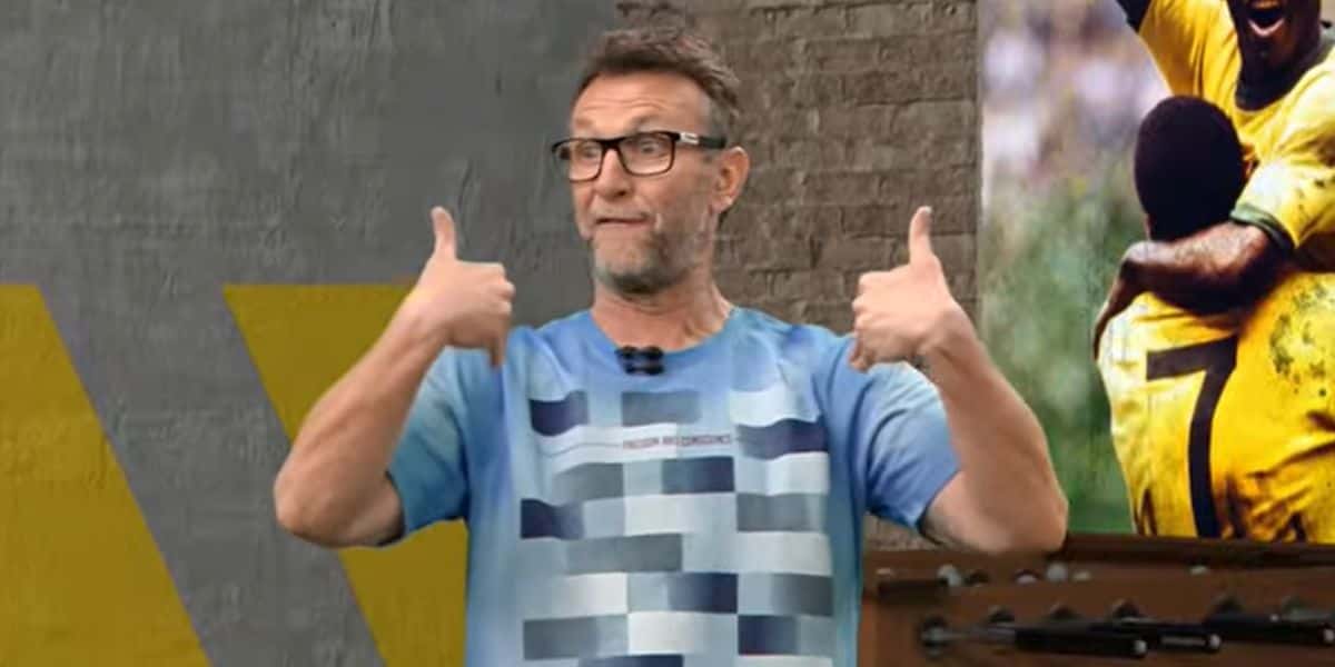 Neto em "Os Donos da Bola" (Foto: Reprodução/Band)