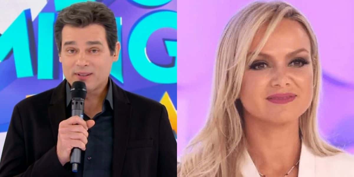 Celso Portiolli e Eliana (Montagem: Reprodução/divulgação)