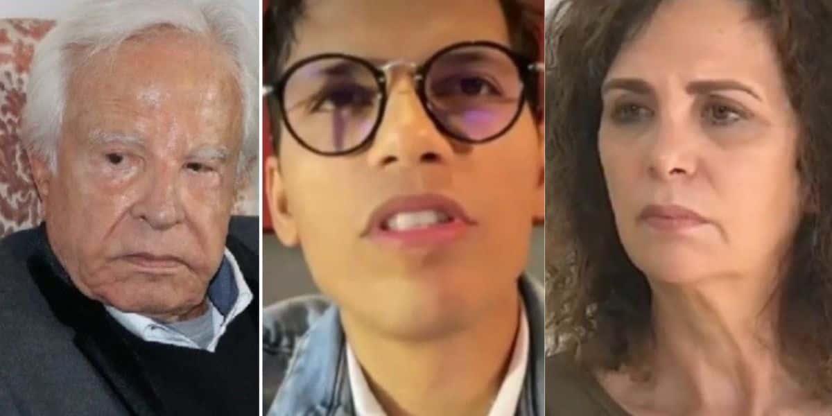Esposa de Cid Moreira vomita tudo que estava entalado e humilha enteado: "Querendo herança do homem vivo" - Reprodução