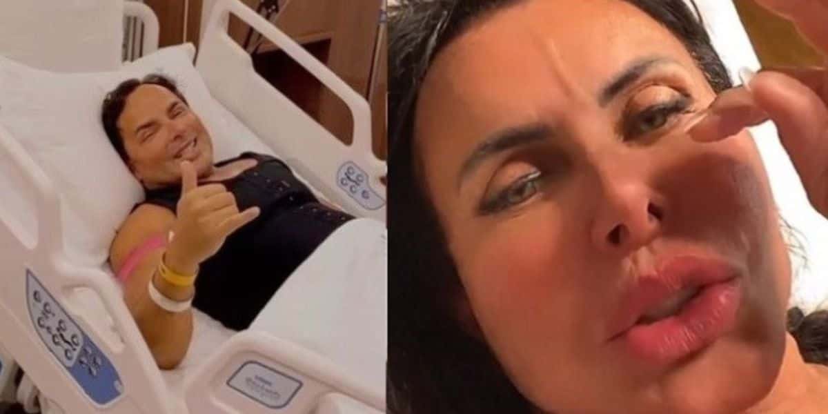 Após plástica radical com o marido no corpo, Gretchen expõe resultado ao público e choca: 'Afinou' - Foto Reprodução