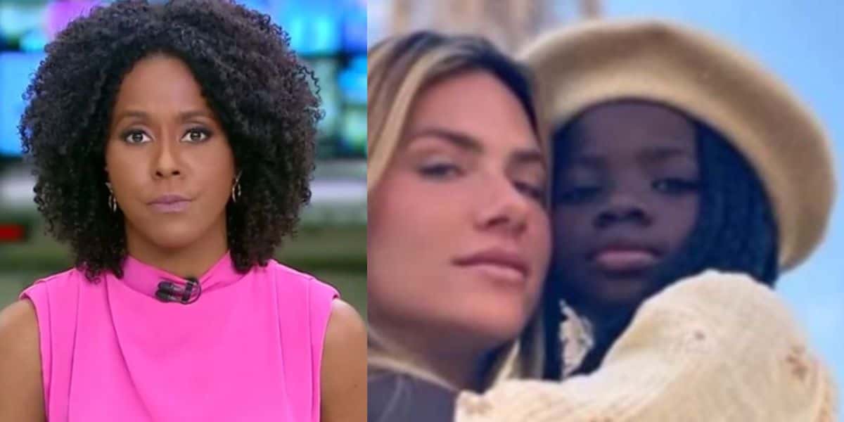 Maju Coutinho surge nos bastidores da Globo e expõe situação com Bruno Gagliasso e Gio Ewbank: "Sofreram" (Foto: Reprodução)