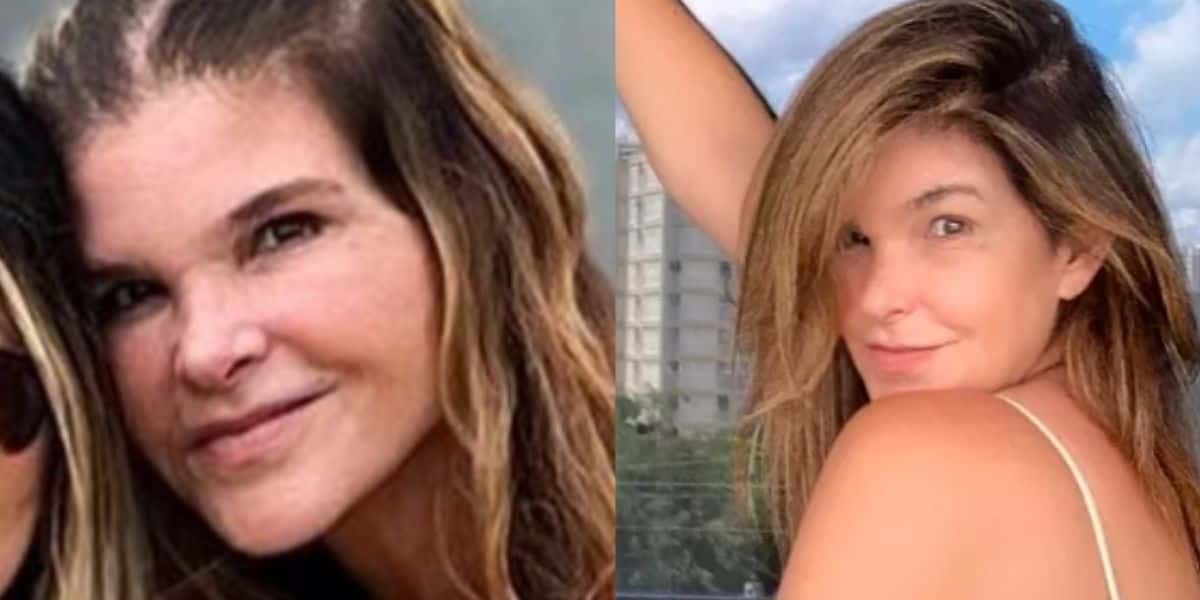 A filha mais velha de de Cristiana Oliveira, a 1ª Juma, fez 35 anos e exibiu sua beleza impressionante em foto rara (Foto: Reprodução)