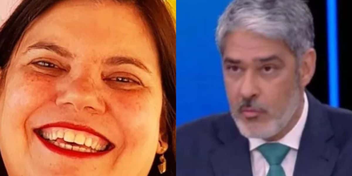 Filha de Nana Caymmi ameaça William Bonner de agressão física e manda recado ao âncora: "Vai ter uma surpresinha" (Foto: Reprodução)
