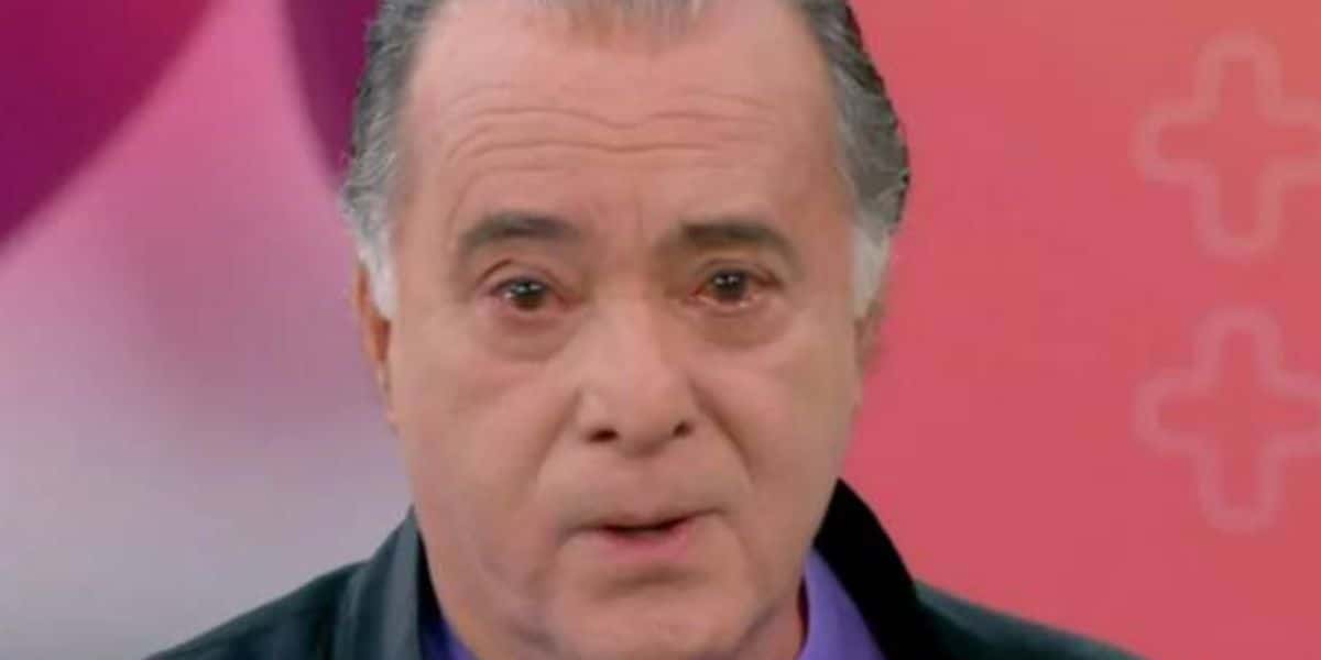 Tony Ramos expõe morte de grande amiga na Globo, se emociona ao vivo e fica sem palavras: "Descanse em paz" - Reprodução Tv Globo