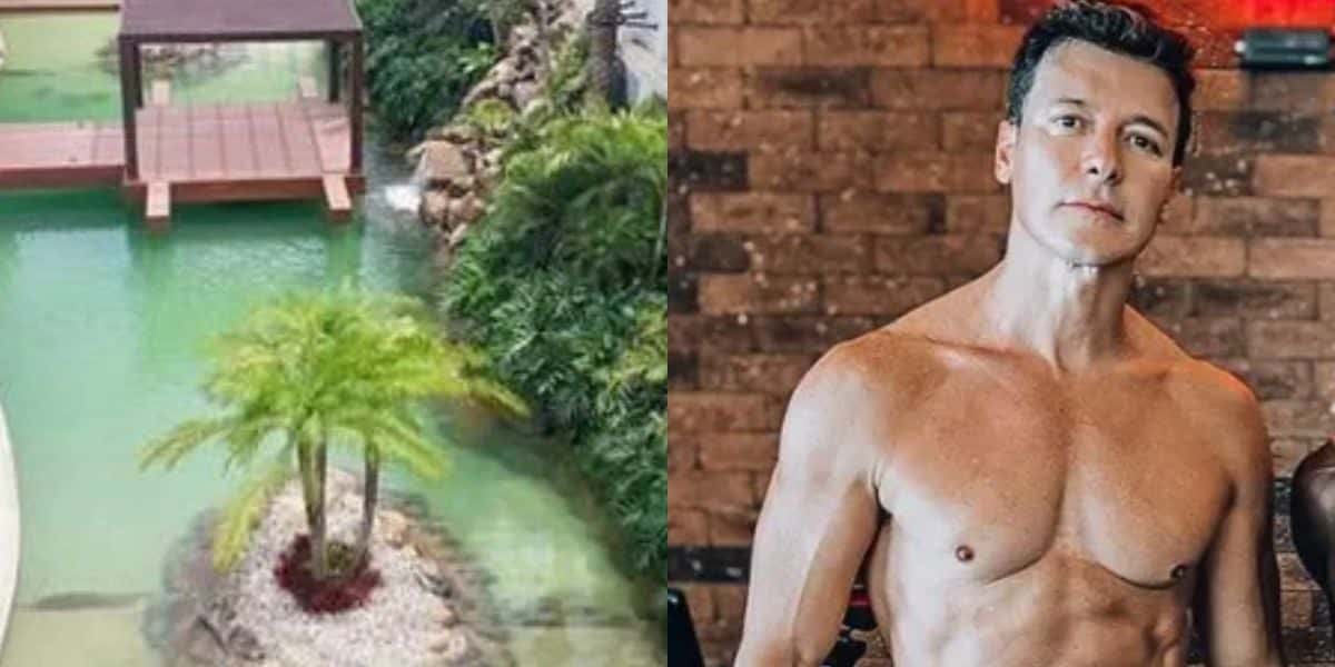 Mansão de Rodrigo Faro impressiona por luxo