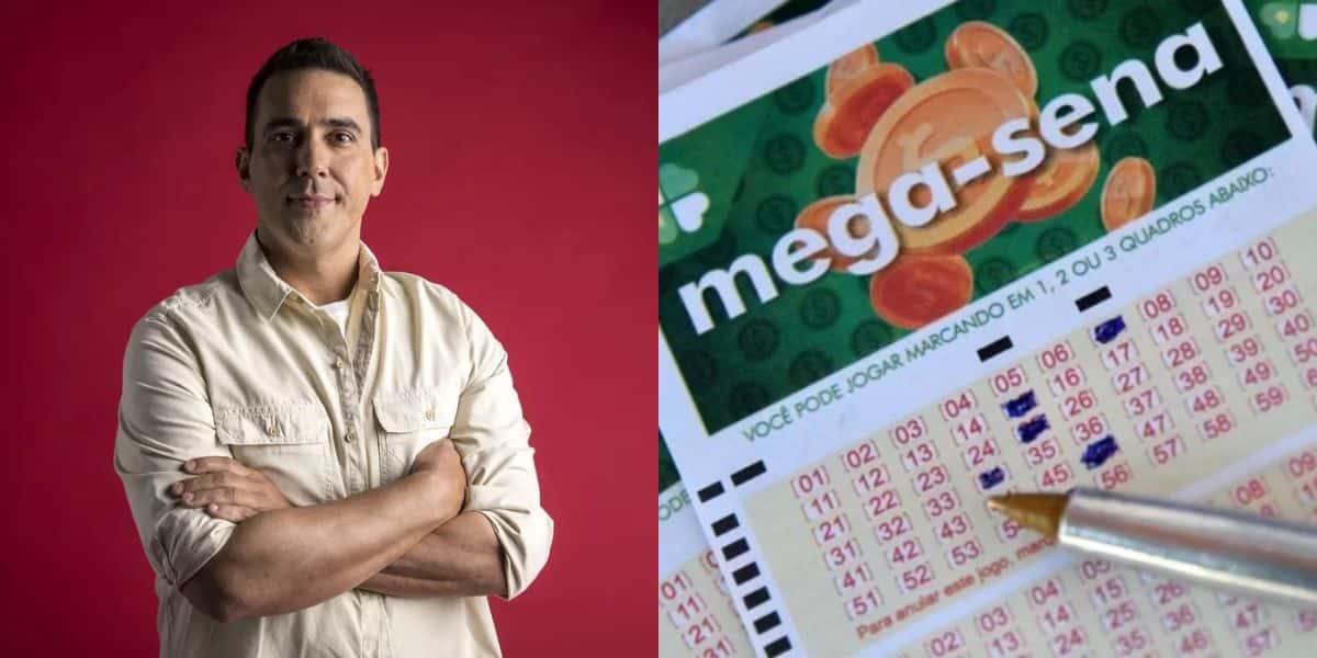 André Marques ganhou bolada com Mega da Virada (Foto: Reprodução)