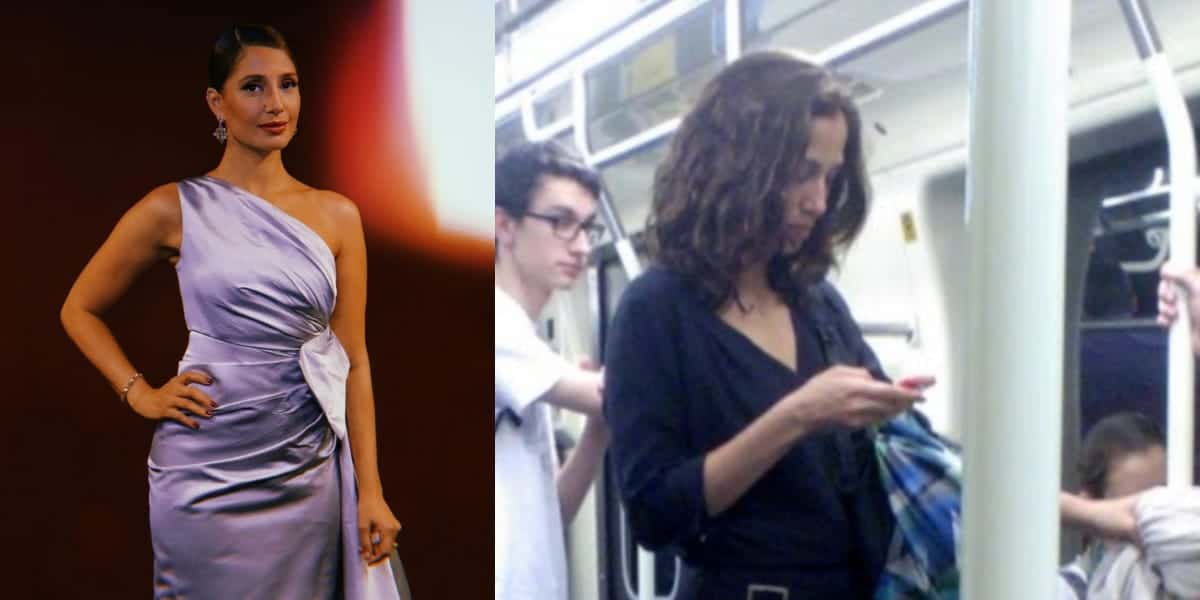 Camila Pitanga assume que anda de metrô (Reprodução: Montagem TV Foco)