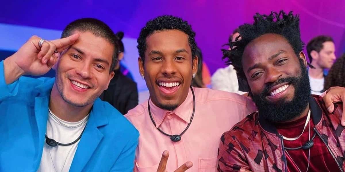 Arthur Aguiar, Paulo André e Douglas Silva, os finalistas do BBB22 (Foto: Reprodução / Instagram)