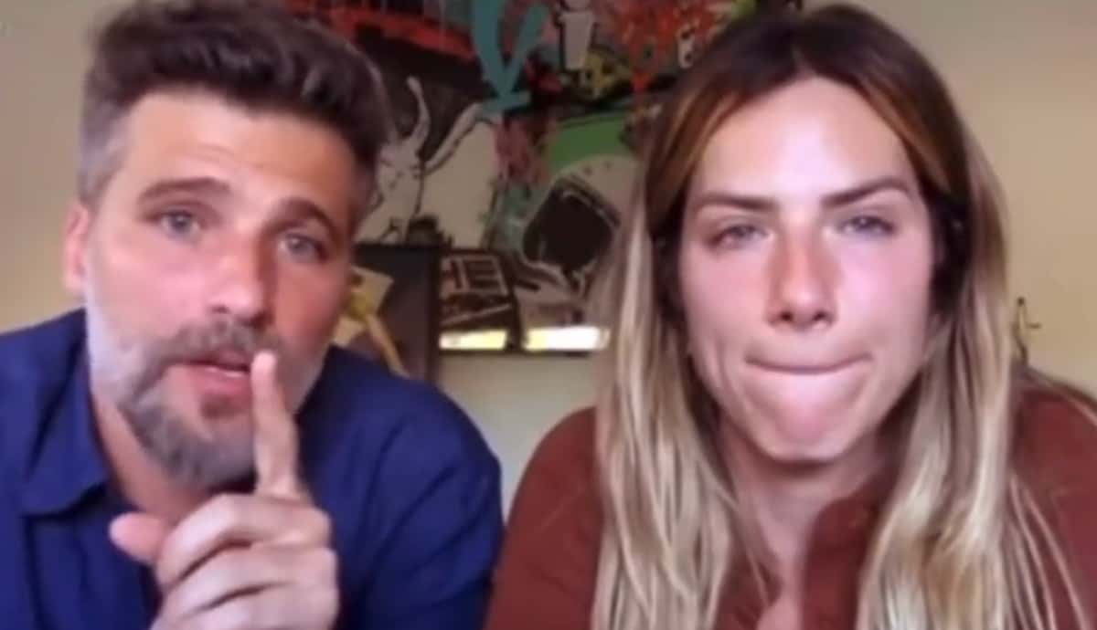 Bruno Gagliasso e Giovanna Ewbank falam sobre caso de racismo aos filhos no "Fantástico" (Reprodução Globo)