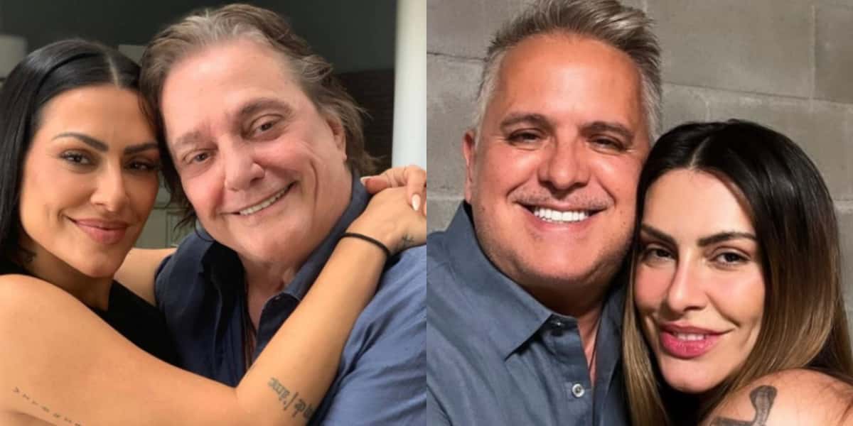 Cleo se declara para os seus dois pais (Foto: Reprodução)