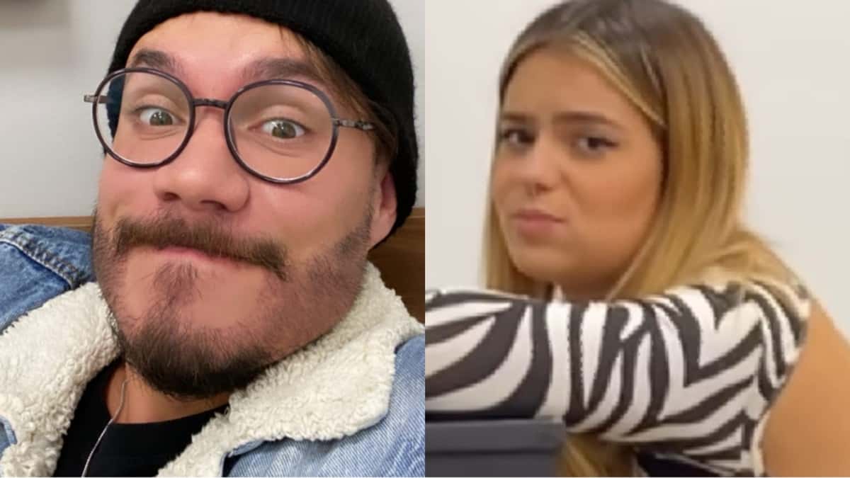 Eliezer Netto brinca com a paciência de Viih Tube (Reprodução/ Redes Sociais)