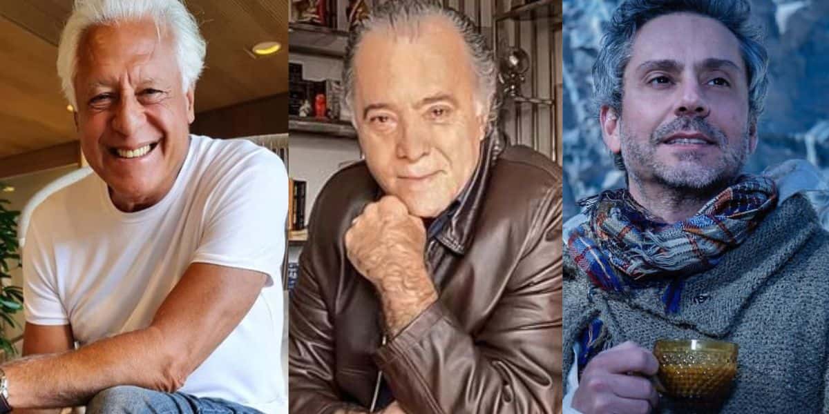 Antônio Fagundes, Tony Ramos e Alexandre Nero (Fotos: Reprodução / reprodução / Priscilla Prade)