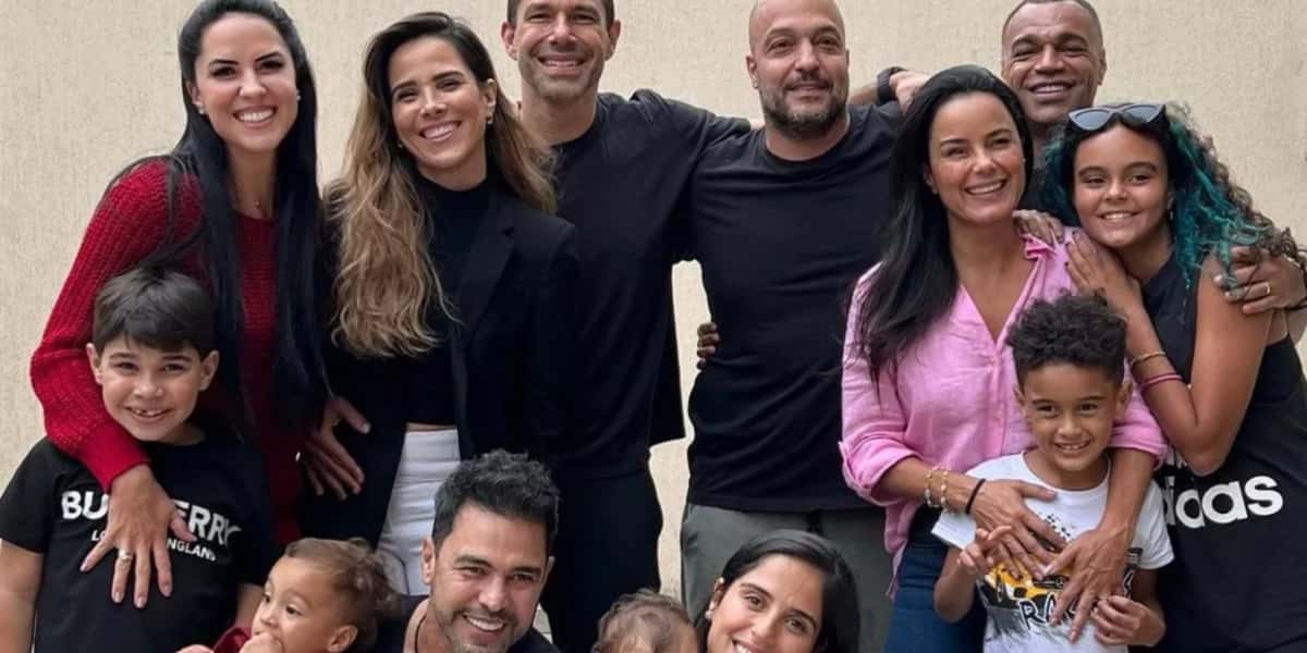 Parte da família Camargo - Foto; Reprodução