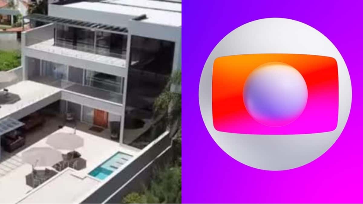 Mansão absurda de atriz da Globo tem imagens expostas (Reprodução/ Montagem)