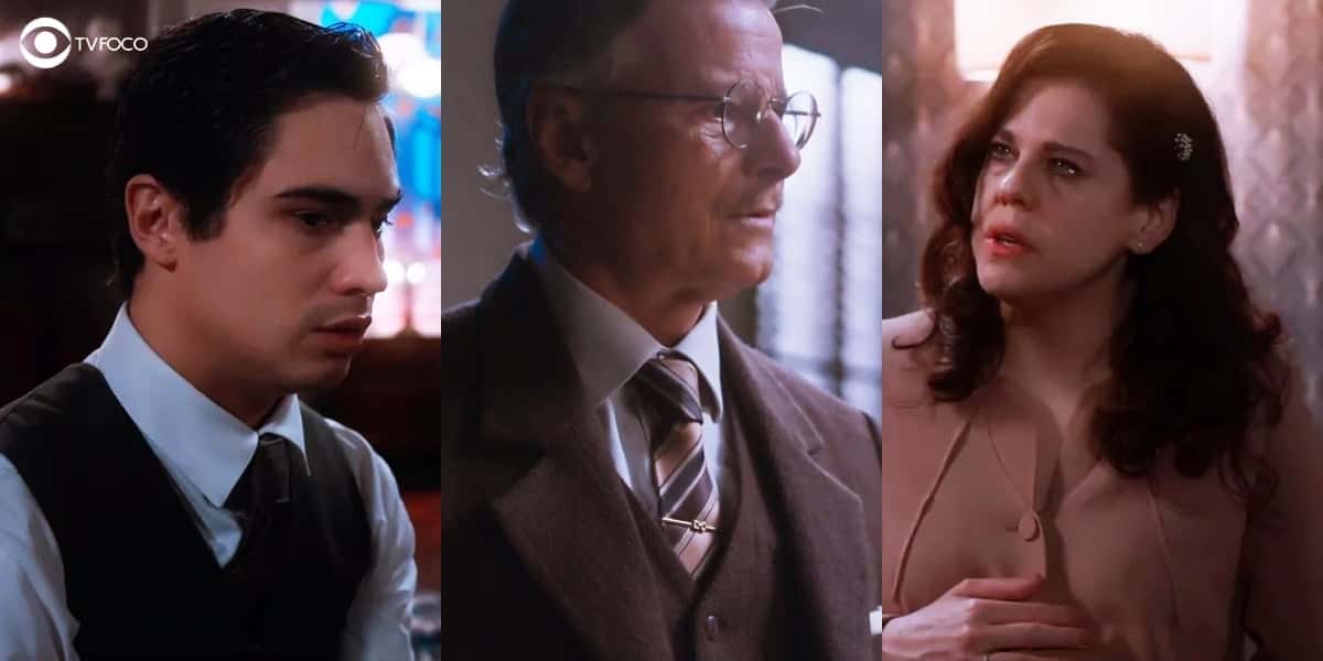 Úrsula soltará bomba sobre Joaquim e Eugênio na novela Além da Ilusão (Foto: Reprodução/Globo/Colagem/Thais Teles)