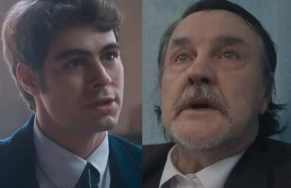 Davi (Rafael Vitti) vão conseguir desmascarar Matias (Antonio Calloni) em Além da Ilusão (Foto: Reprodução / Globo)
