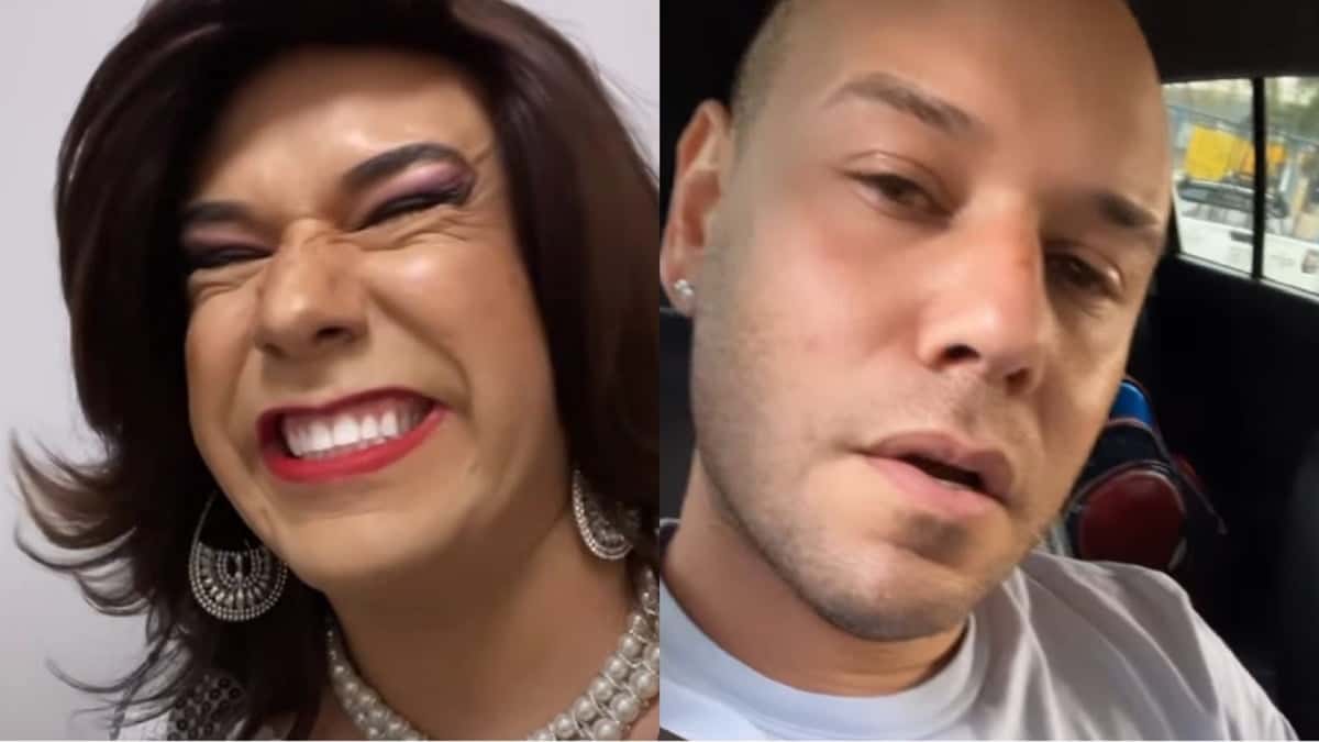 Narcisa da Eliana, o humorista Tiago Barnabé (Foto Reprodução/Internet)