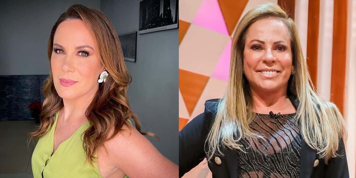 Regina Volpato e Christina Rocha apresentaram o Casos de Família (Foto: Montagem TV Foco)